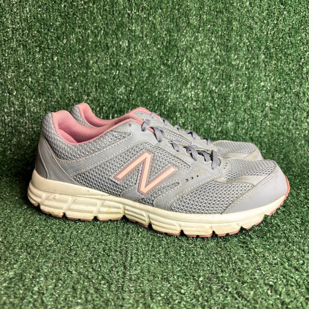 New Balance 460 V2 Tech Ride Athletic Running Shoes Grey Pink Womens 9.5 D Wide